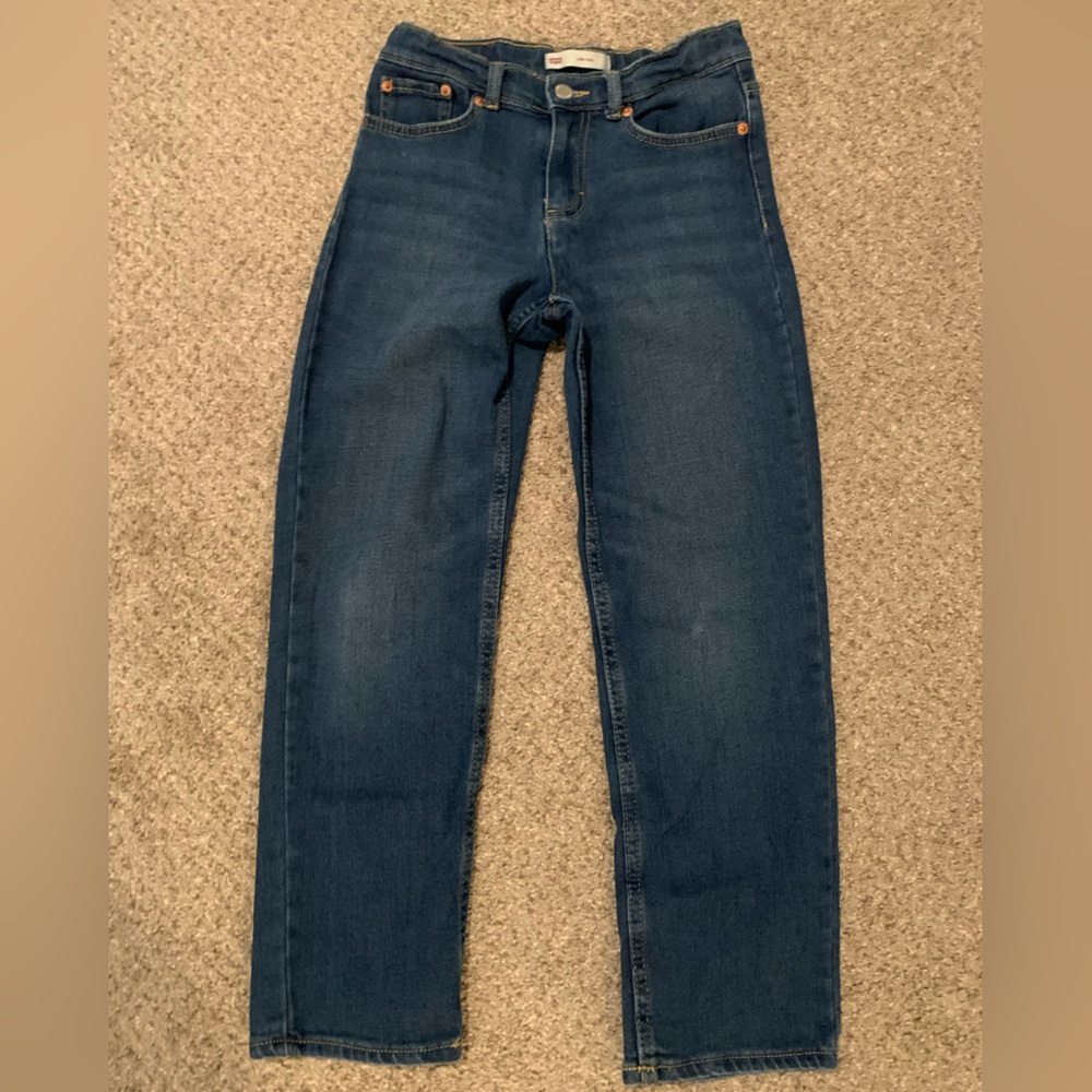Girls Classic Blue Denim Jeans